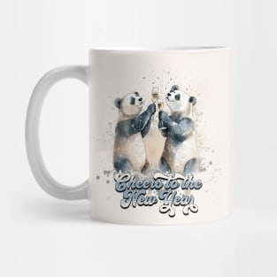 New Year Pandas Mug